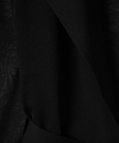 LANVIN COLLECTION / ランバン コレクション ニット・セーター | 透明糸インターシャ ロングカーディガン | 詳細2