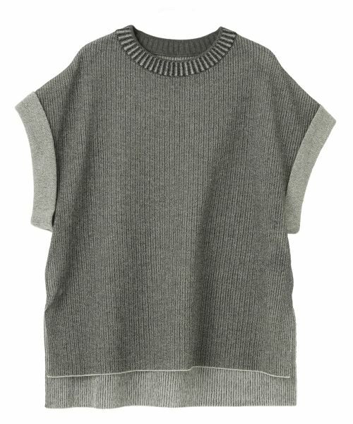 LANVIN COLLECTION / ランバン コレクション ニット・セーター | ラミーブレンド ニュアンスプルオーバー（ブラック）