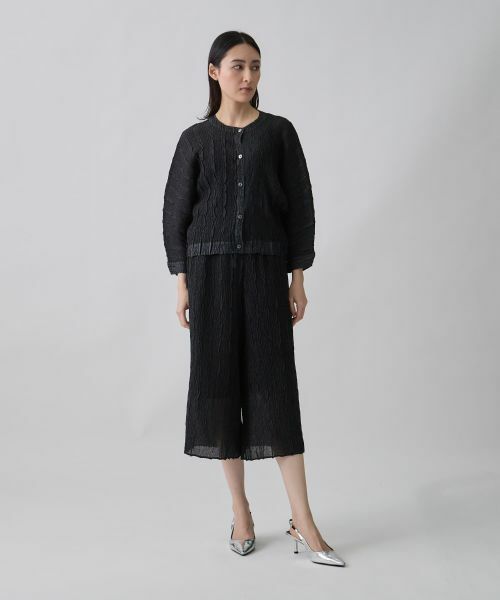 LANVIN COLLECTION / ランバン コレクション テーラードジャケット | 一体裁断ドルマン・ライトジャケット | 詳細13