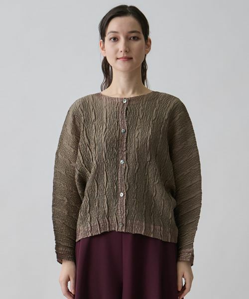 LANVIN COLLECTION / ランバン コレクション テーラードジャケット | 一体裁断ドルマン・ライトジャケット | 詳細2