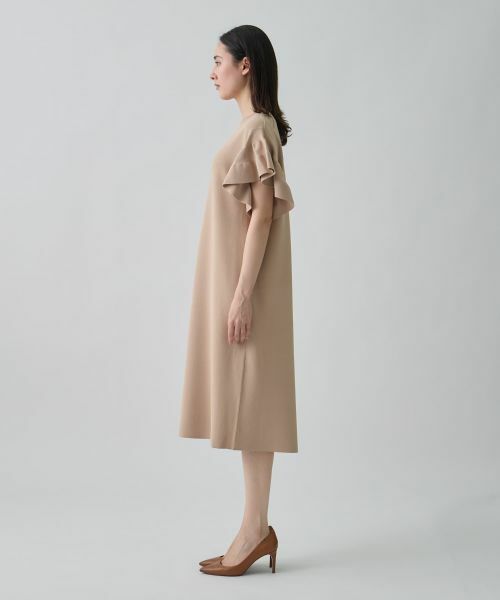 LANVIN COLLECTION / ランバン コレクション ドレス | ミラノリブ・立体フレアワンピース | 詳細2