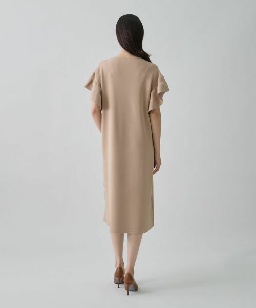 LANVIN COLLECTION / ランバン コレクション ドレス | ミラノリブ・立体フレアワンピース | 詳細3