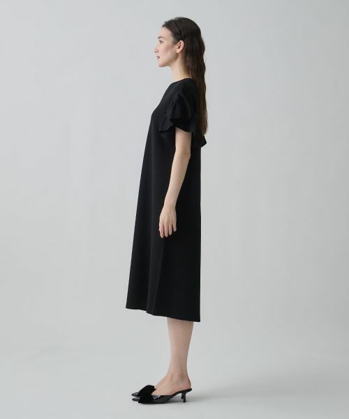 LANVIN COLLECTION / ランバン コレクション ドレス | ミラノリブ・立体フレアワンピース | 詳細6