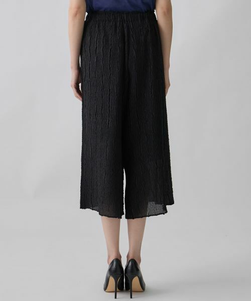 LANVIN COLLECTION / ランバン コレクション その他パンツ | プリーツワイドパンツ | 詳細3