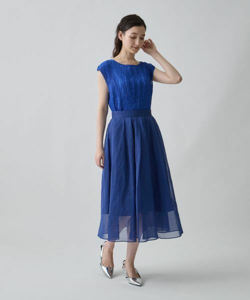 LANVIN COLLECTION / ランバン コレクション ロング・マキシ丈スカート | コットンオーガンジーボリュームスカート | 詳細10