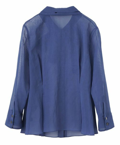 LANVIN COLLECTION / ランバン コレクション シャツ・ブラウス | ボックスタックシェイプ・マルチタイブラウス | 詳細17
