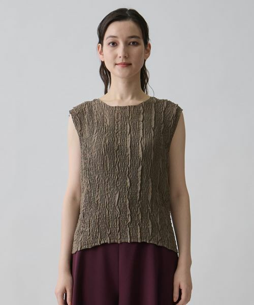 LANVIN COLLECTION / ランバン コレクション シャツ・ブラウス | ケープ付き・刺繍プリーツブラウス | 詳細7