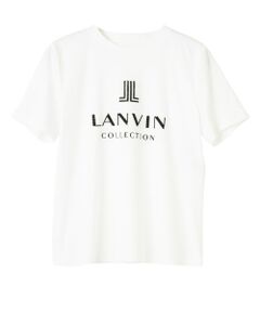 LANVIN COLLECTION / ランバン コレクション カットソー | 桐生立体刺繍・高密度スムースカットソー