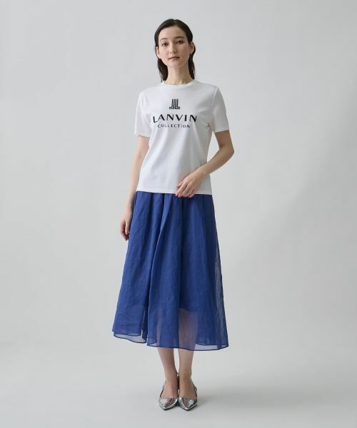 LANVIN COLLECTION / ランバン コレクション カットソー | 桐生立体刺繍・高密度スムースカットソー | 詳細10