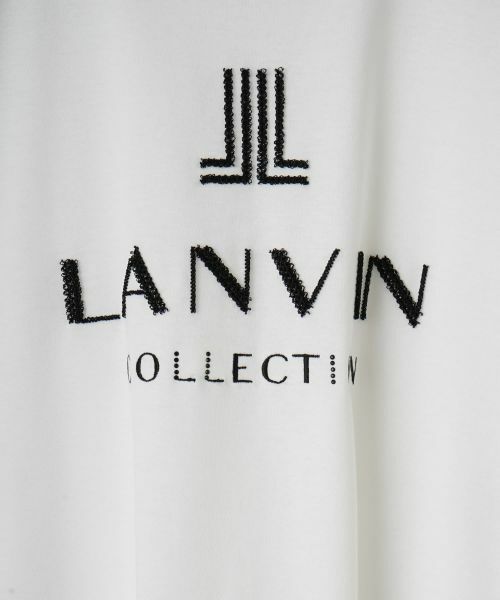LANVIN COLLECTION / ランバン コレクション カットソー | 桐生立体刺繍・高密度スムースカットソー | 詳細12