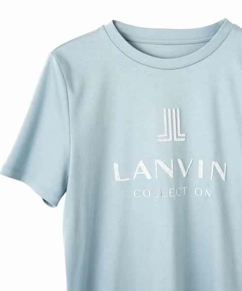 LANVIN COLLECTION / ランバン コレクション カットソー | 桐生立体刺繍・高密度スムースカットソー | 詳細14