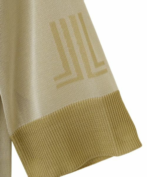 LANVIN COLLECTION / ランバン コレクション ニット・セーター | 添え糸編みロゴ・ハイゲージニット | 詳細14