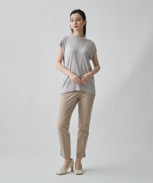 LANVIN COLLECTION / ランバン コレクション ニット・セーター | ウォッシャブル・カーリングテープニット | 詳細10