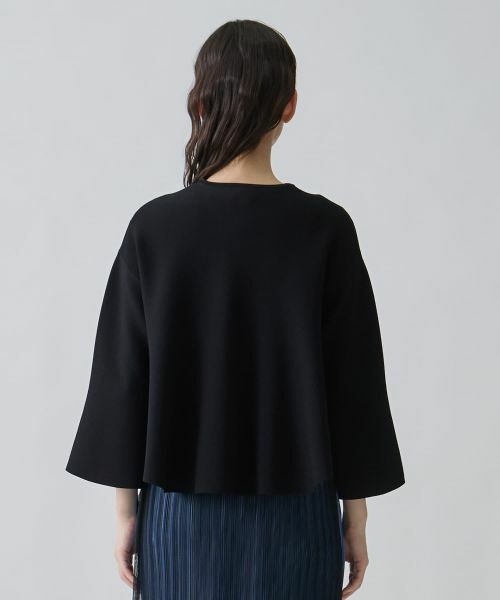 LANVIN COLLECTION / ランバン コレクション テーラードジャケット | ミラノリブ・テーラードニットジャケット | 詳細12