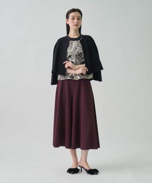 LANVIN COLLECTION / ランバン コレクション テーラードジャケット | ミラノリブ・テーラードニットジャケット | 詳細16