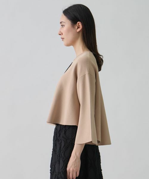 LANVIN COLLECTION / ランバン コレクション テーラードジャケット | ミラノリブ・テーラードニットジャケット | 詳細2