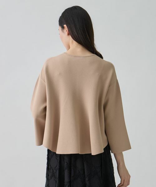 LANVIN COLLECTION / ランバン コレクション テーラードジャケット | ミラノリブ・テーラードニットジャケット | 詳細3