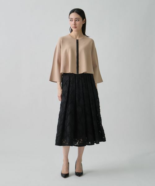 LANVIN COLLECTION / ランバン コレクション テーラードジャケット | ミラノリブ・テーラードニットジャケット | 詳細7