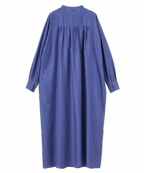 LANVIN COLLECTION / ランバン コレクション ドレス | シルクコットンシアー・ピンキングモチーフワンピース | 詳細10