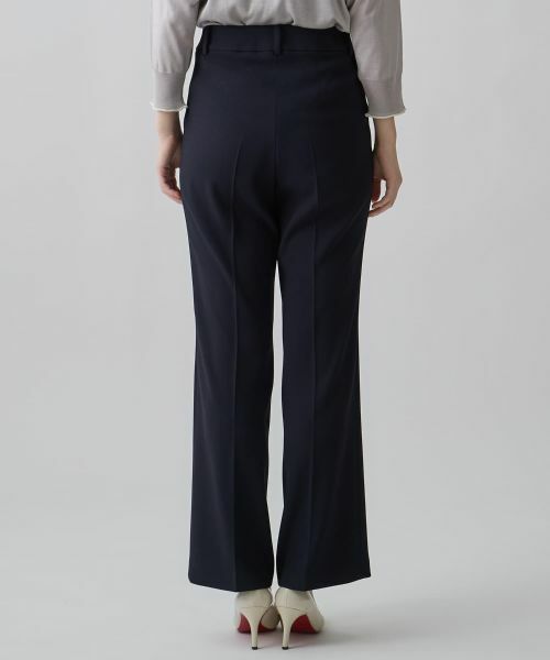 LANVIN COLLECTION / ランバン コレクション その他パンツ | ピンタック&プレス・立体テーパードパンツ | 詳細3