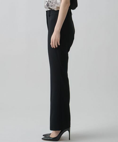 LANVIN COLLECTION / ランバン コレクション その他パンツ | ピンタック&プレス・立体テーパードパンツ | 詳細7