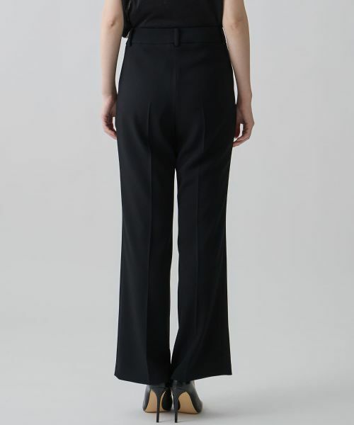 LANVIN COLLECTION / ランバン コレクション その他パンツ | ピンタック&プレス・立体テーパードパンツ | 詳細8