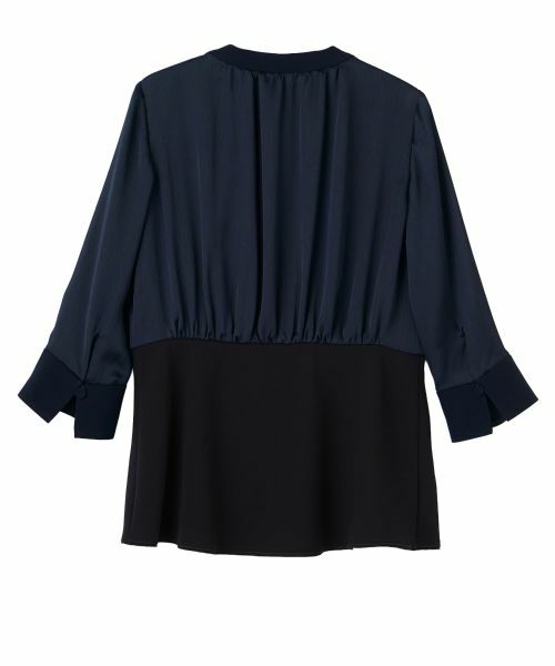 LANVIN COLLECTION / ランバン コレクション シャツ・ブラウス | ヨーリューコンビ・ギャザーブラウス | 詳細12