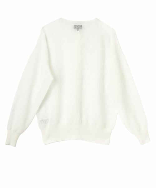 LANVIN COLLECTION / ランバン コレクション ニット・セーター | レオパード袋ジャカードカーディガン | 詳細13