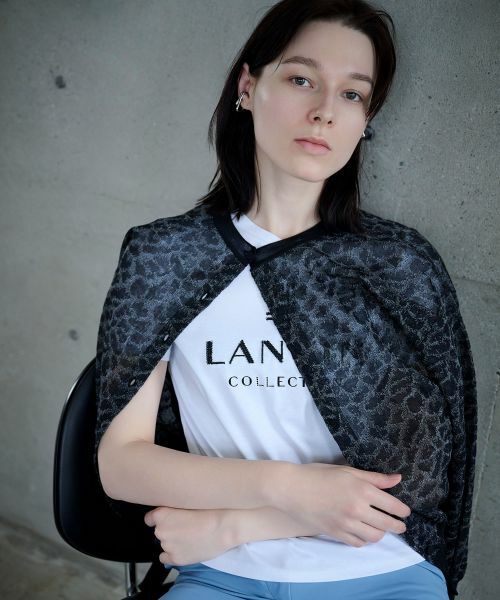 LANVIN COLLECTION / ランバン コレクション ニット・セーター | レオパード袋ジャカードカーディガン | 詳細16