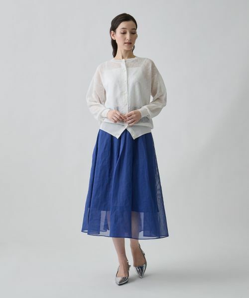 LANVIN COLLECTION / ランバン コレクション ニット・セーター | レオパード袋ジャカードカーディガン | 詳細4