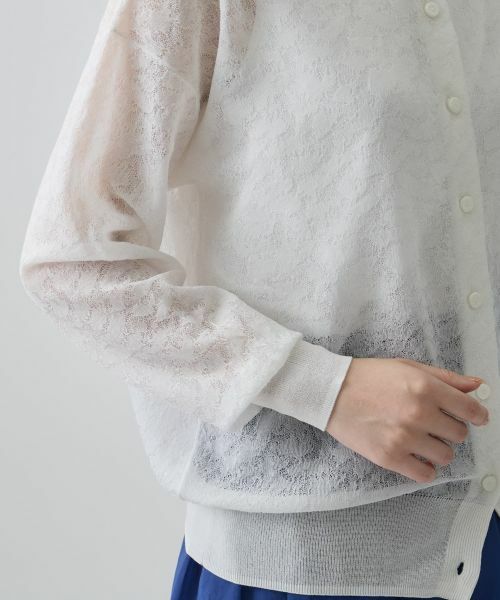 LANVIN COLLECTION / ランバン コレクション ニット・セーター | レオパード袋ジャカードカーディガン | 詳細5