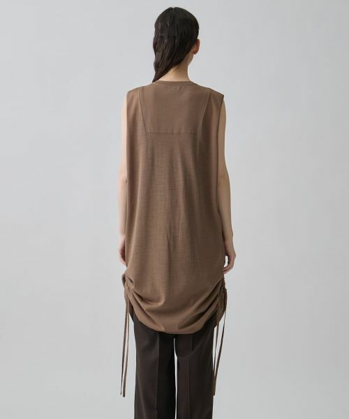 LANVIN COLLECTION / ランバン コレクション ニット・セーター | 18ゲージ ソアウールニットジレ | 詳細10