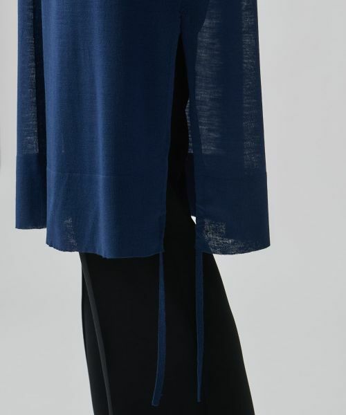 LANVIN COLLECTION / ランバン コレクション ニット・セーター | 18ゲージ ソアウールニットジレ | 詳細6