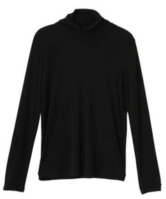 LANVIN COLLECTION / ランバン コレクション カットソー | ウォッシャブルシルク タートルネックカットソー