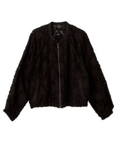 LANVIN COLLECTION / ランバン コレクション テーラードジャケット | ウォールカットジャカード・ラグランブルゾン
