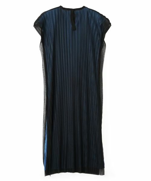 LANVIN COLLECTION / ランバン コレクション ドレス | チュール×シルモンド ダブルプリーツワンピース | 詳細16
