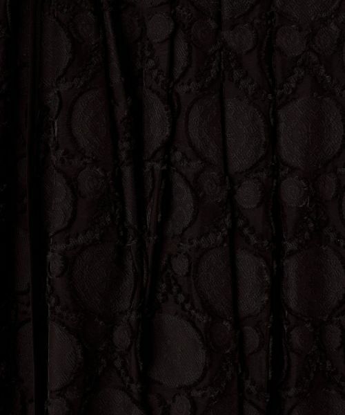 LANVIN COLLECTION / ランバン コレクション ロング・マキシ丈スカート | ウォールカットジャカード・ボックスタックスカート | 詳細7