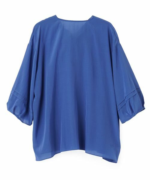 LANVIN COLLECTION / ランバン コレクション シャツ・ブラウス | トリアセ綿ローン・パフスリーブアレンジブラウス | 詳細3