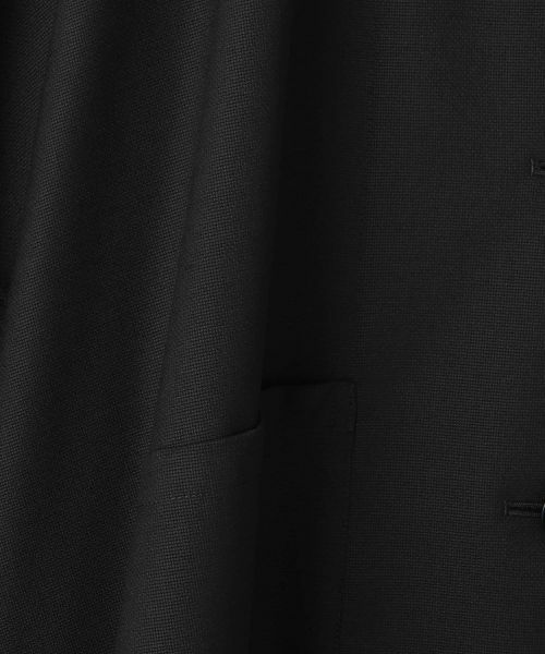 LANVIN COLLECTION / ランバン コレクション テーラードジャケット | ドライメッシュ オープンカラー シャツジャケット | 詳細10