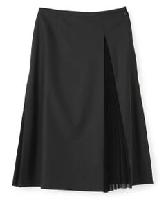 LANVIN COLLECTION / ランバン コレクション ロング・マキシ丈スカート | アシンメトリープリーツスカート