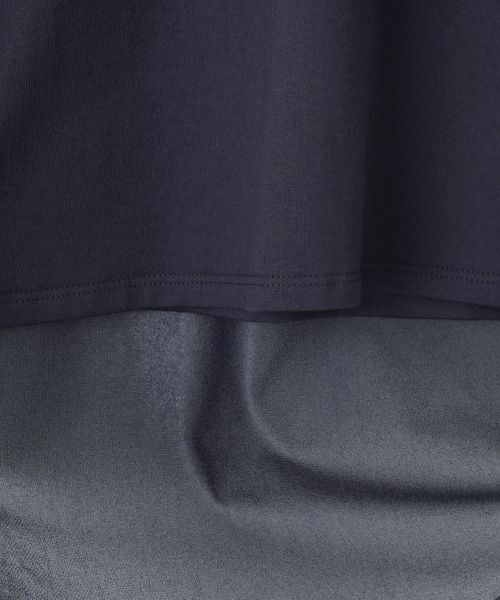 LANVIN COLLECTION / ランバン コレクション カットソー | マントドッキング ブラウス風カットソー | 詳細13