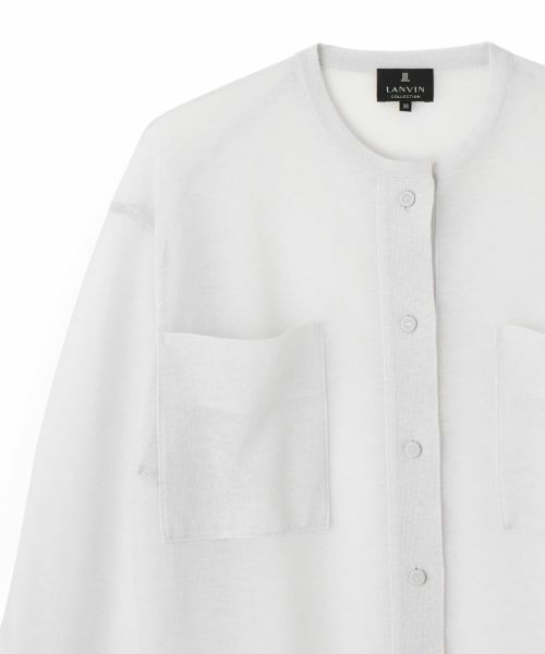 LANVIN COLLECTION / ランバン コレクション ニット・セーター | 16ゲージシアーニット | 詳細17