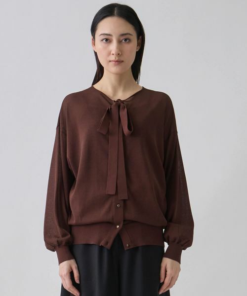 LANVIN COLLECTION / ランバン コレクション ニット・セーター | 16ゲージ天竺ニット | 詳細1
