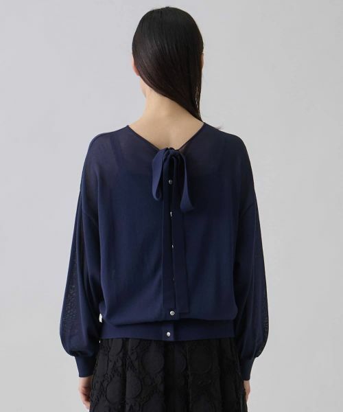 LANVIN COLLECTION / ランバン コレクション ニット・セーター | 16ゲージ天竺ニット | 詳細10
