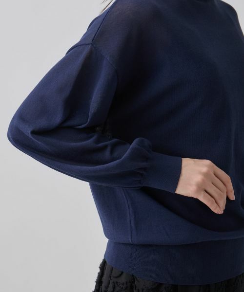 LANVIN COLLECTION / ランバン コレクション ニット・セーター | 16ゲージ天竺ニット | 詳細11