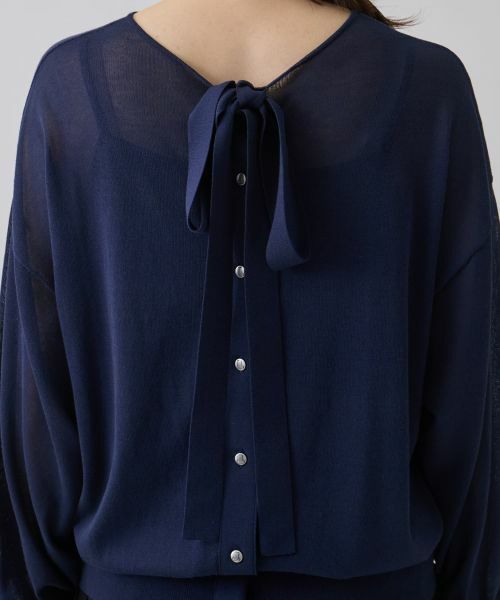 LANVIN COLLECTION / ランバン コレクション ニット・セーター | 16ゲージ天竺ニット | 詳細12
