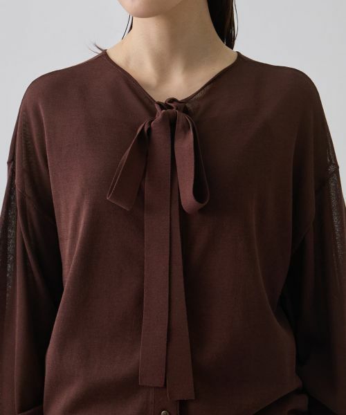 LANVIN COLLECTION / ランバン コレクション ニット・セーター | 16ゲージ天竺ニット | 詳細4