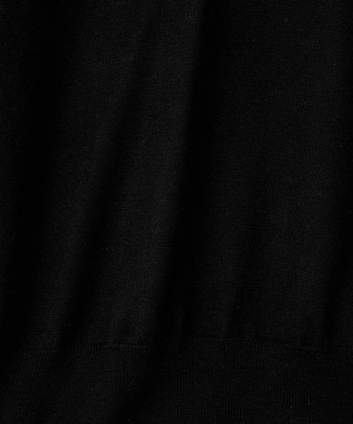 LANVIN COLLECTION / ランバン コレクション ニット・セーター | 16ゲージ Vネックドロップショルダーニット | 詳細17