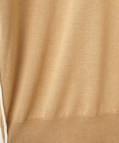 LANVIN COLLECTION / ランバン コレクション ニット・セーター | 16ゲージ Vネックドロップショルダーニット | 詳細20