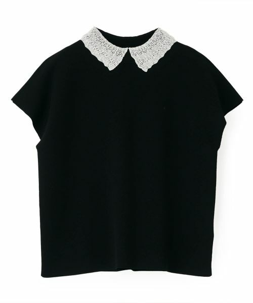 LANVIN COLLECTION / ランバン コレクション ニット・セーター | 16ゲージミラノリブニット（ブラック）